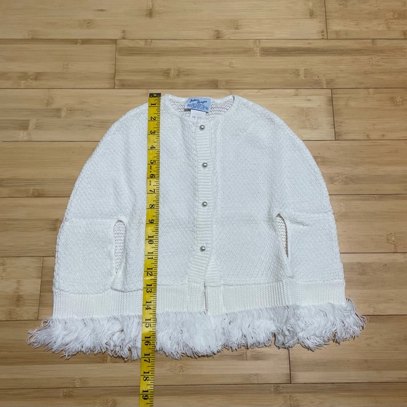 NEW Julius Berger Sweater Shaw P & P Cape Toddler Girl - Picture 6 of 10